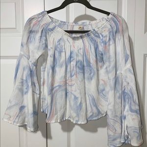 Hollister off the shoulder top